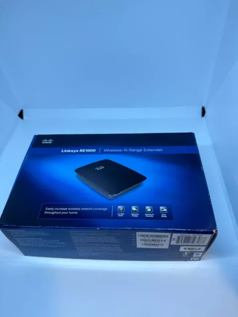 Cisco Linksys RE1000 Wireless-N WiFi Range Extender