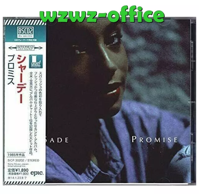 Sade (Sade Adu) SEALED NEW CD(BSCD2) "Promise" Japan OBI E