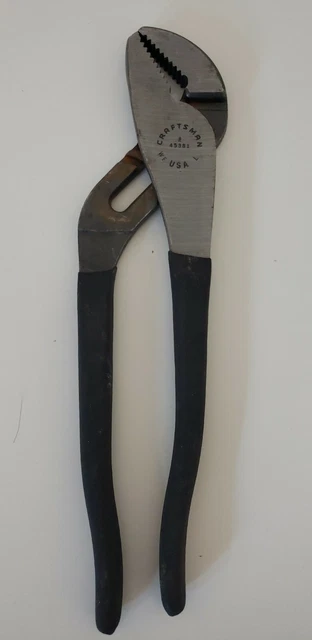 Vintage Craftsman Arc Slip Joint Pliers 9-1/2"  # 45381 USA