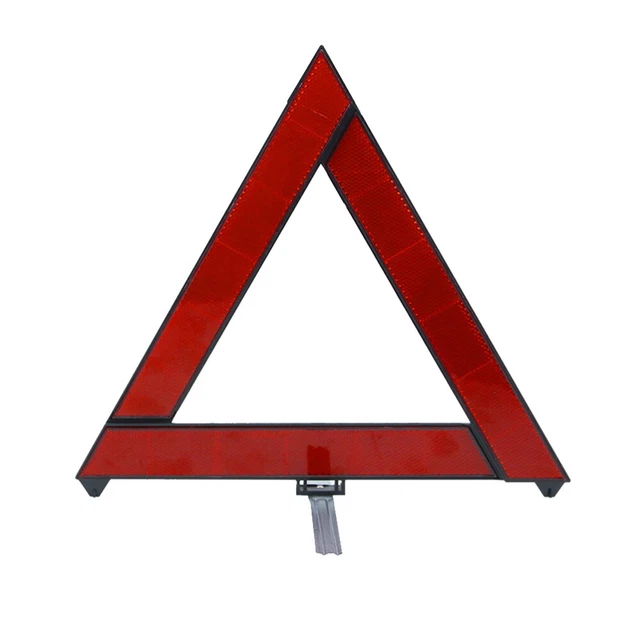 Triangoli stradali riflettenti triangoli di avvertimento nel traffico stradale Red