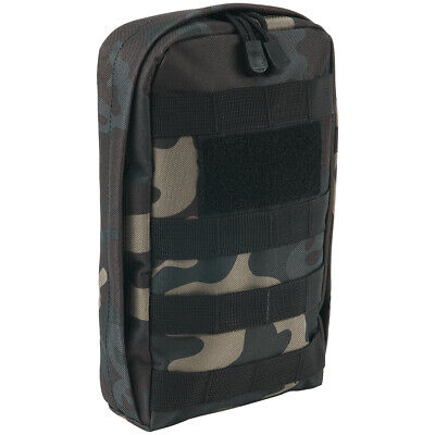 Brandit Brandit MOLLE Custodia Snake Cerniera Organizzatore Tasca PALS Woodland Camo 