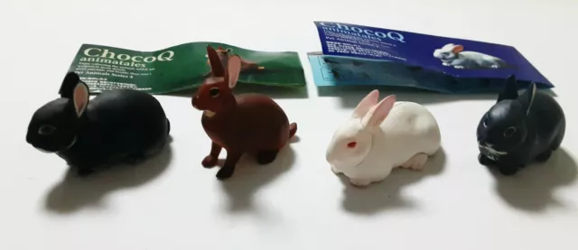 ChocoQ Rabbits animatales KAIYODO Small Figure TAKARA