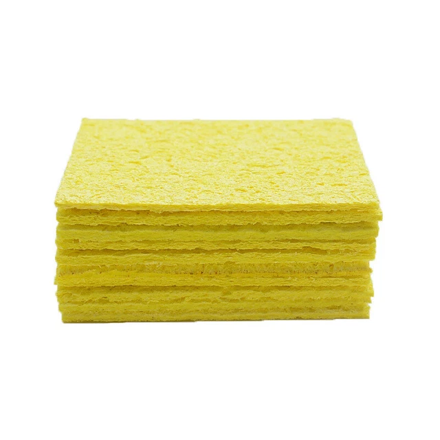 10Pcs/set Cleaning Sponge Cleaner for Enduring Electric Welding Soldering Iron`