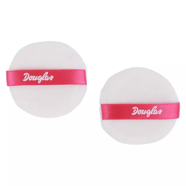 Douglas Gesicht Power Puff Make-Up Powder Quasten 188251 Face Puderquaste 1X2Pcs