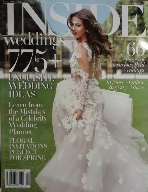 Inside Weddings Magazine Spring 2024 Exquisite Wedding Ideas