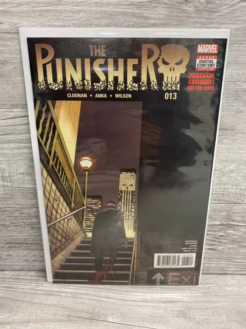 Marvel Comics The Punisher #13 Modern Age 2017 -Cloonan, Anka, Wilson Comic Book