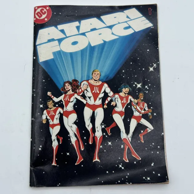Atari Force comic book, Issue # 1, Volume 1,  1982 Ashcan Vintage