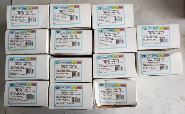 Parker Sporlan Valve SBFJE-AA-C / SBFJEAAC 3/8 X 1/2 ODF Solder 112113 60”