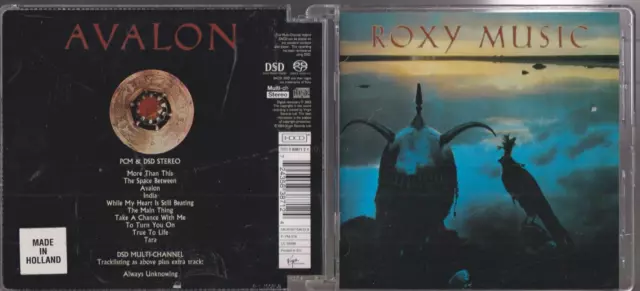 1 CENT SACD HYBRID / DSD Roxy Music – Avalon / HDCD Multichannel,