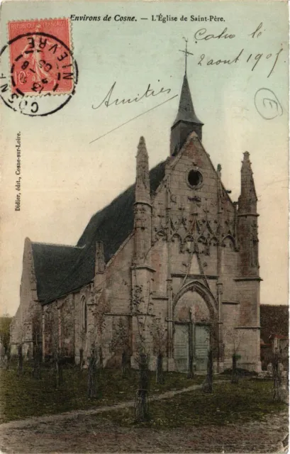 CPA AK Env. de COSNE L'Église de St-Pere (420676)