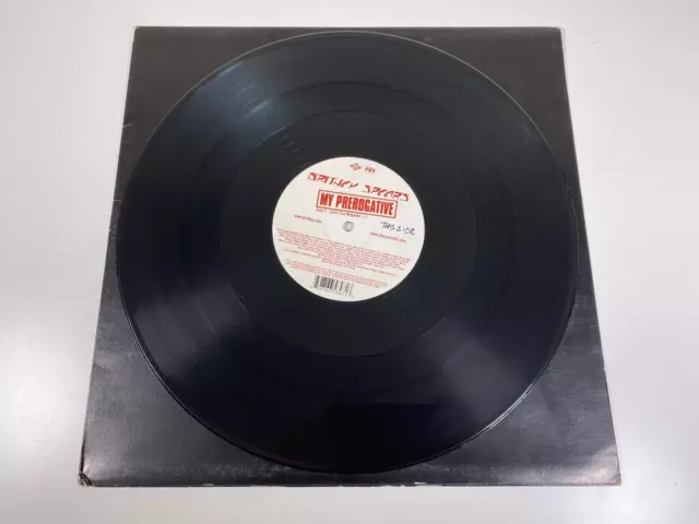 Britney Spears My Prerogative 12" Promo Remix - Side C/D Only - Generic/EX