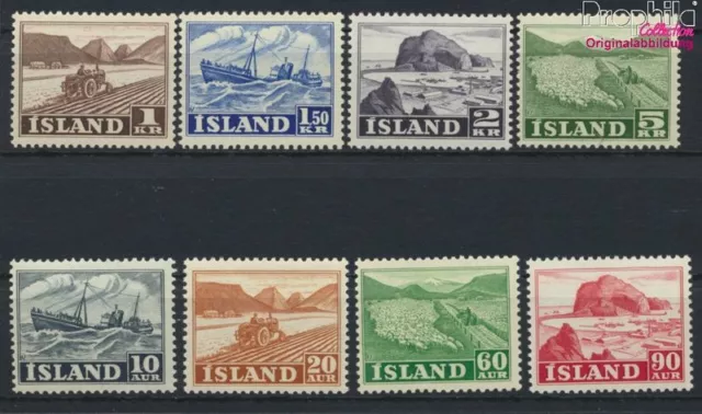 Iceland 263-270 (complete issue) unmounted mint / never hinged 1950 Fi (9916228