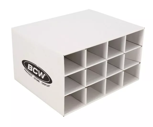 (2 ct) BCW Card House Corrugated Cardboard Storage Box- Houses 12 800ct Boxes