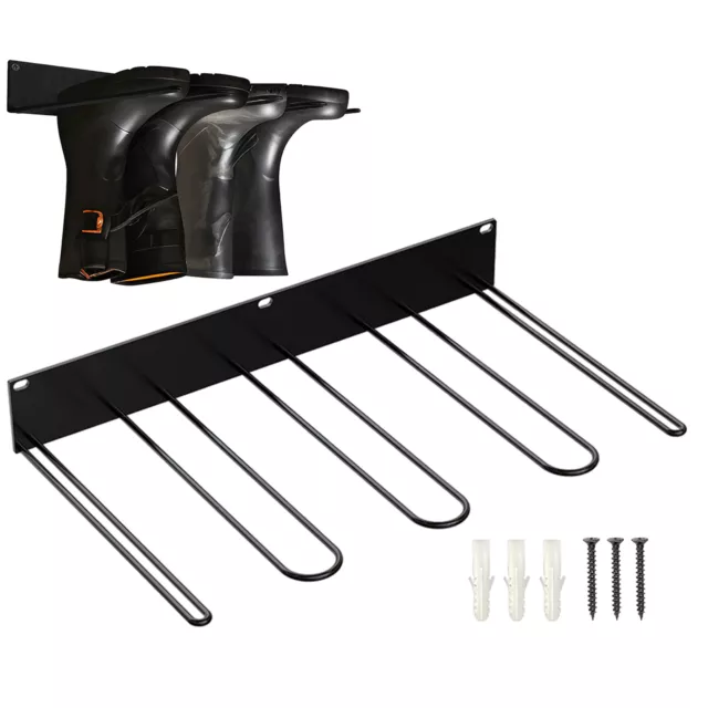 Long Boots Wall Mount Shoe Rack Boots Support Shoe Organizer Storage Holder