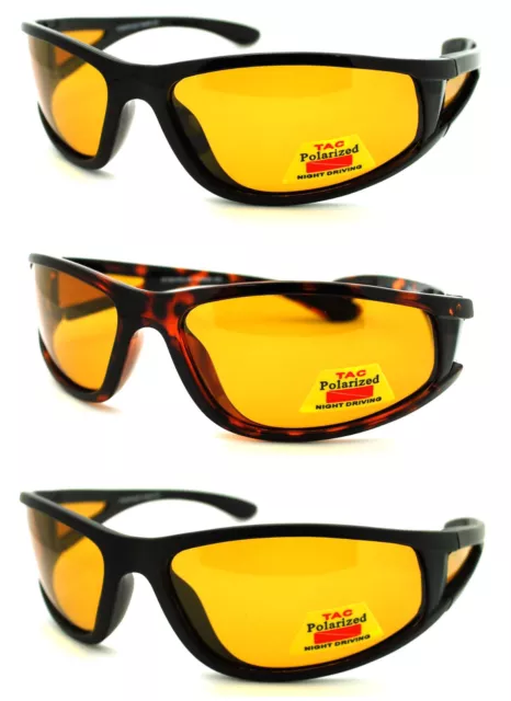 High Definition Night Driving Vision Polarized  Sunglasses Yellow Lens