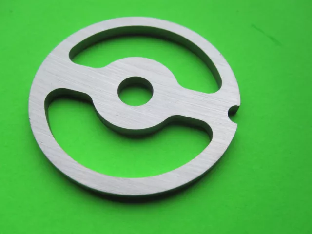 Sausage Stuffer plate disc for VINTAGE KitchenAid Mixer Metal Meat Grinder