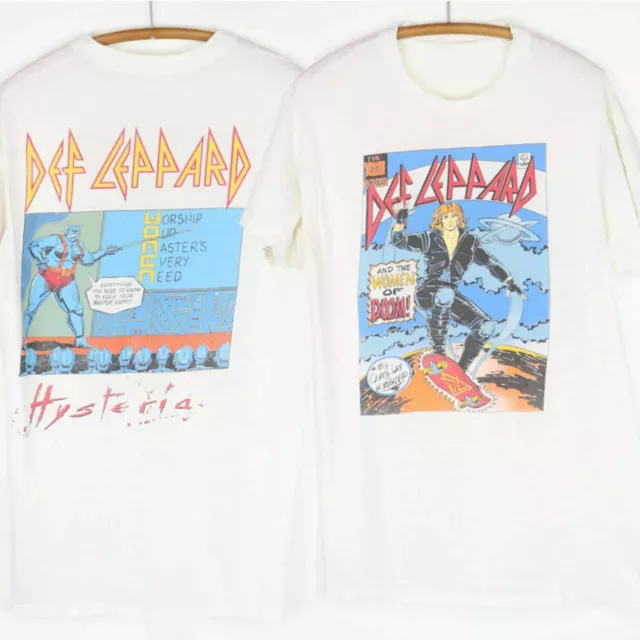 VINTAGE 1987 DEF Leppard Hysteria Women Of Doom Tour Concert Rock Band ...