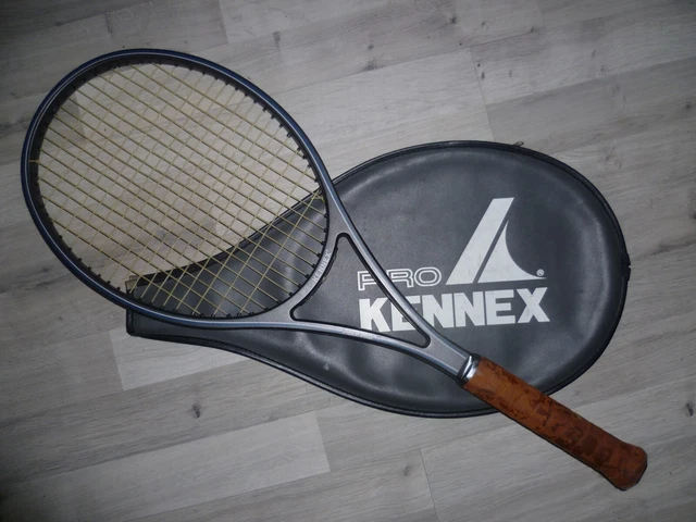 Raquette Pro Kennex Silver Ace – Bleue/Noire, Avec Housse (Occasion, À Restaurer)