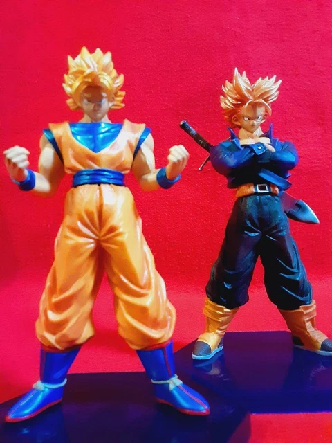 Lot Figurines Dragon Ball Z Hachette - Trunks, Vegeta, Goku, Collection