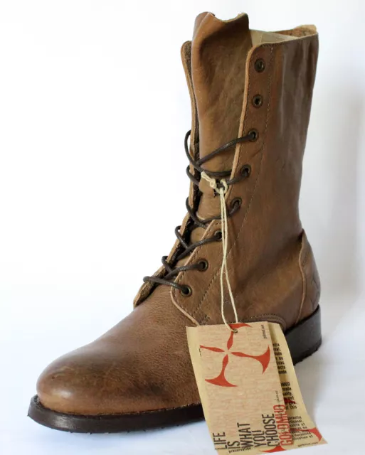Bottines Femme Boots Cuir Beige  Mode TOUTS SAISONS  T 41  NEUVES pas chères