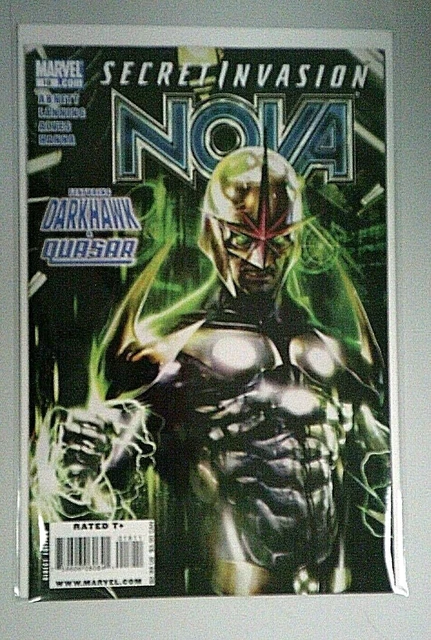 Nova 18 A Dec 2008 NM-/VF+ Marvel Dark Hawk Quasar Secret Invasion