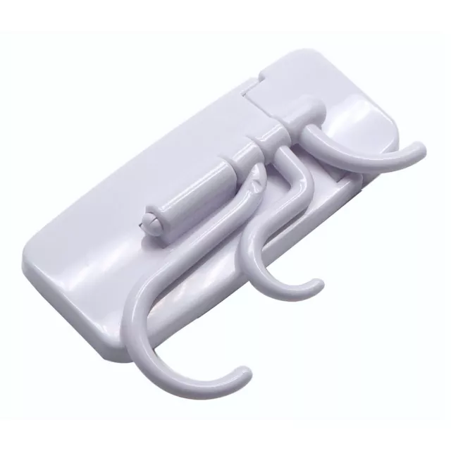 Self-Adhesive Hanging Hook With Three Swivel Arms