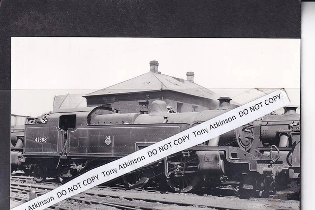 BRITISH RAILWAYS Ex Lms Fowler 264T No.42388 Shrewsbury Photo
