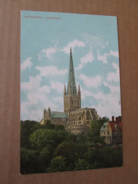 Cathedral, Norwich (Vintage Postcard Unposted)