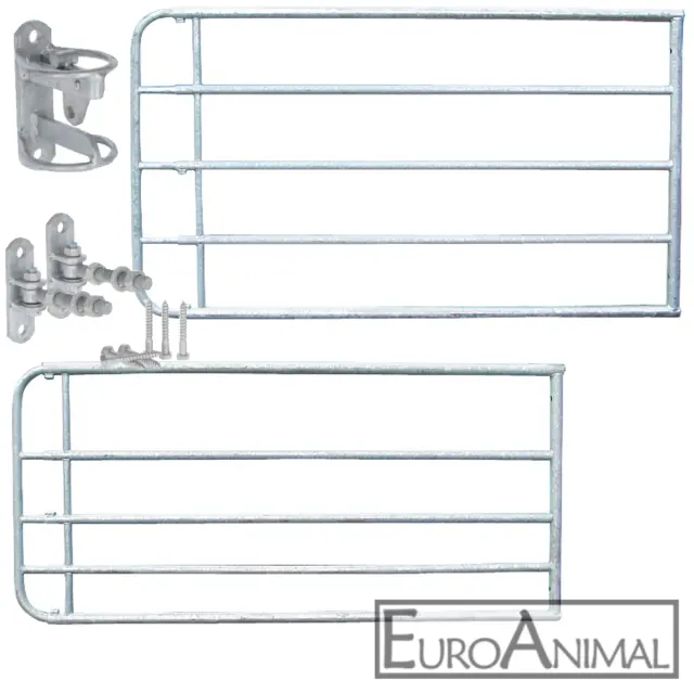 Weidetor Weidezauntor 1m bis 6m, feuerverzinkt Zaun Tor komplett verstellbar