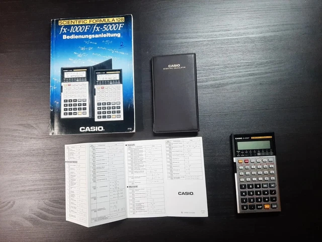 Calculadora casio online fx 5000f