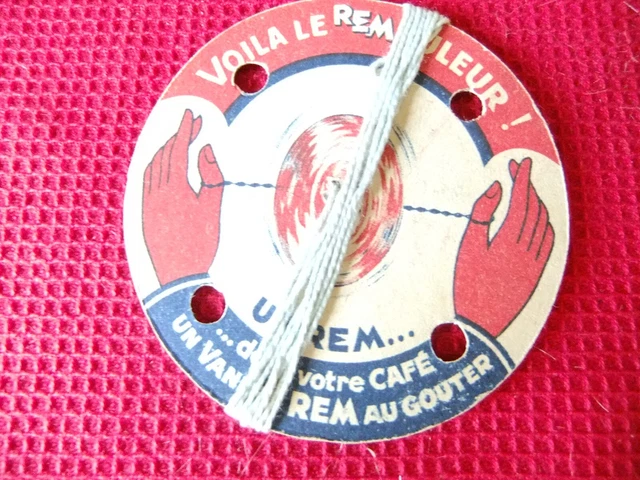 Ancienne Image Publicitaire / Carte Promo Biscuits REM - Jean Vincent - Vintage Français