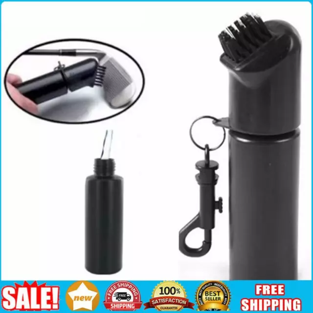 Golf Club Water Bottle Brush Golf Club Groove Washing Brush with Clip for Golf