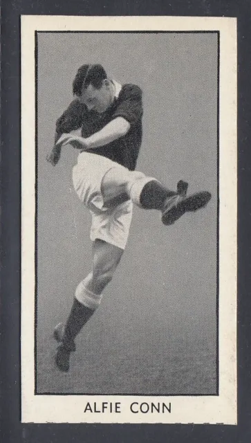 1956 D C Thomson Wizard Famous Footballers set 24 #6 Alfie Conn, Hearts
