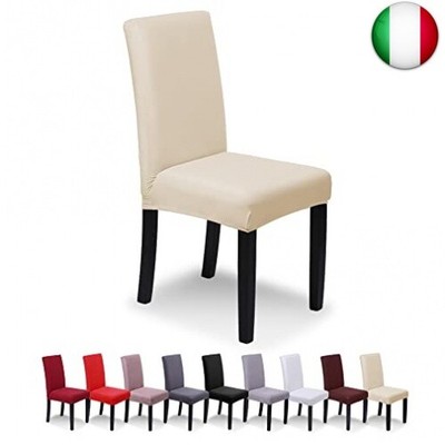 bar hotel in tinta unita per sala da pranzo Maikehome Set di 4 fodere copri sedie in tessuto elasticizzato rimovibili e lavabili feste di nozze Purple sale ristoranti 