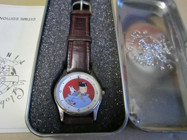 Tintin - Montre Citime - Tintin potiche - Le lotus bleu - Catawiki