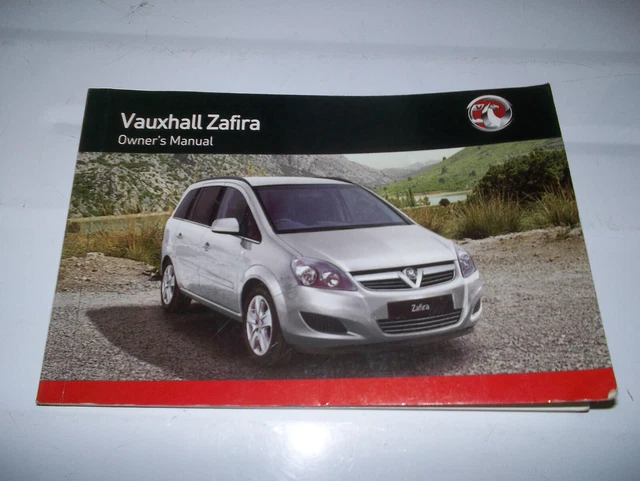 Vauxhall Zafira User/Owner's Manual 08 - 14