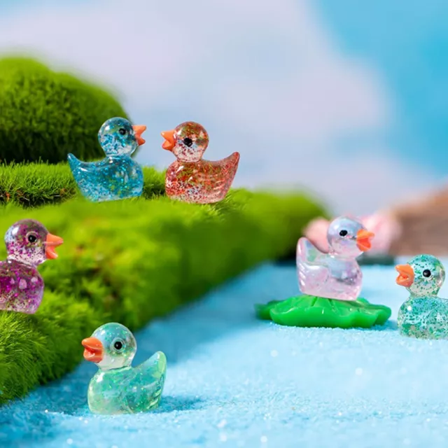 Pack de 20 canards miniatures décoration maison de poupée à faire soi-même a