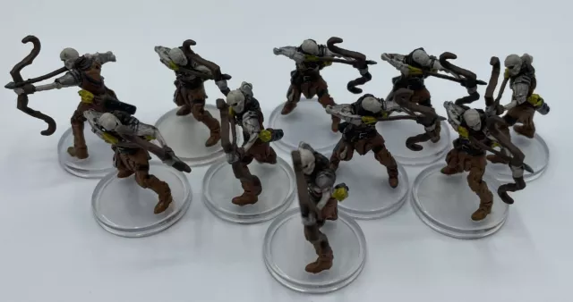 Dungeons and Dragons Minis Skeleton Archer Lot