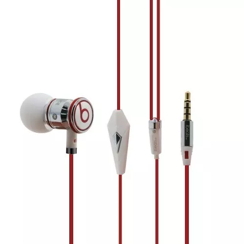 Genuine Monster iBeats by Dr Dre - White Earphones - Premium Sound Quality - UK