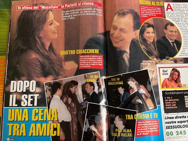 Alba Parietti Articoli  Interviste Clippings 4 Pagine