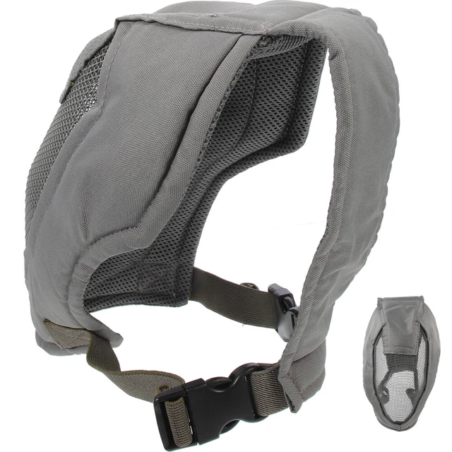 Full Mask Shockproof Helmet Breathable Steel Mesh