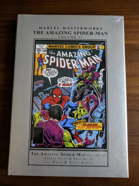 The Amazing Spider-Man vol. 17 (Len Wein) - Marvel Masterworks - New - Sealed