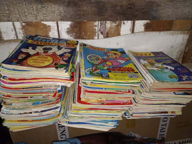 Gros Lot De 300 Numéros Le Journal De Mickey, Picsou, P'tits Loup