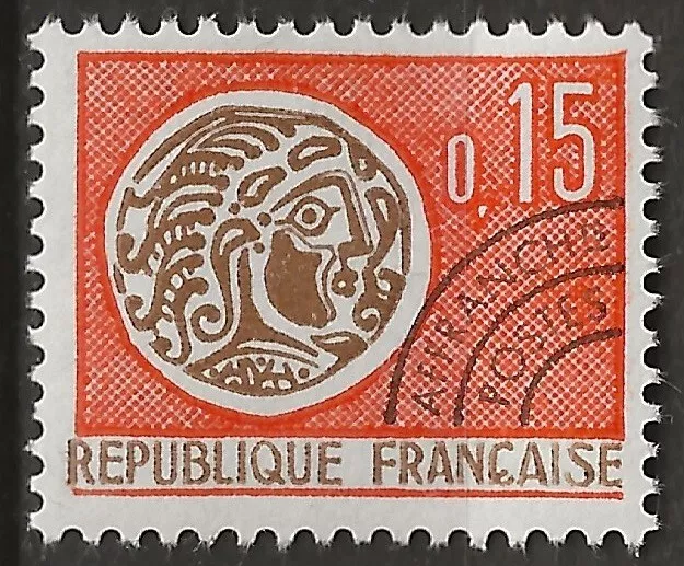 PREO. N° 124**  15c TYPE MONNAIE GAULOISE