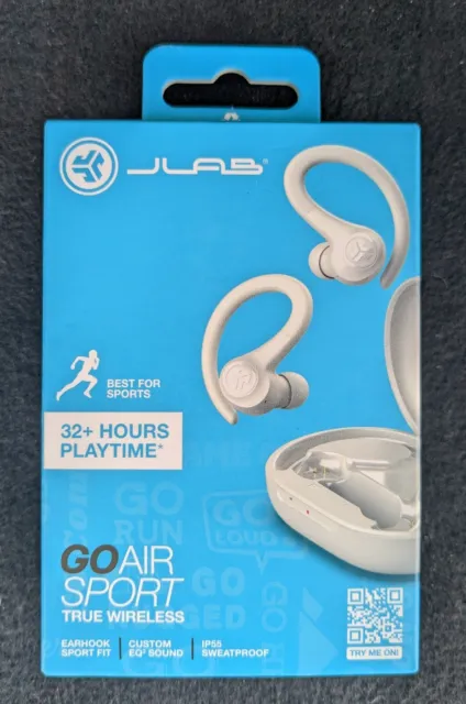 NEW SEALED JLab - Go Air Sport True Wireless Earbuds - White