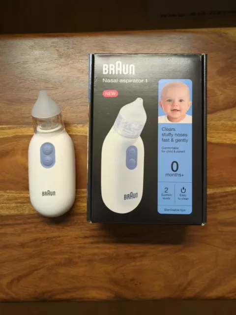 Braun BNA100EU Nasensauger / Nasal Aspirator für Baby und Kleinkind (neuwertig)
