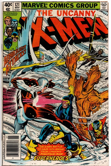 The Uncanny X-Men 121 Marvel Comics 1979 Key 1st Appearance Alpha Flight