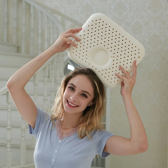 Pillow Sleeping Bedding Cervical Massage Pillows Health Neck Bonded Head Care