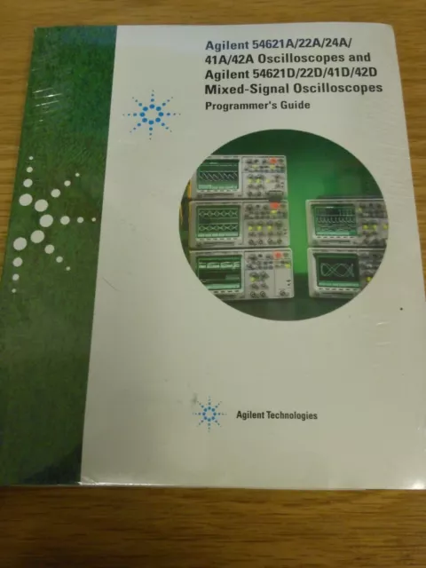 HP/Agilent 54621A/22A/24A/41A/42A Oscilloscopes Programmers Guide Loc: 295