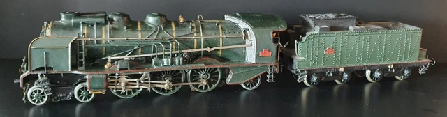 Maquette Fournereau – Locomotive 230 – Échelle 0 – Modélisme Ferroviaire